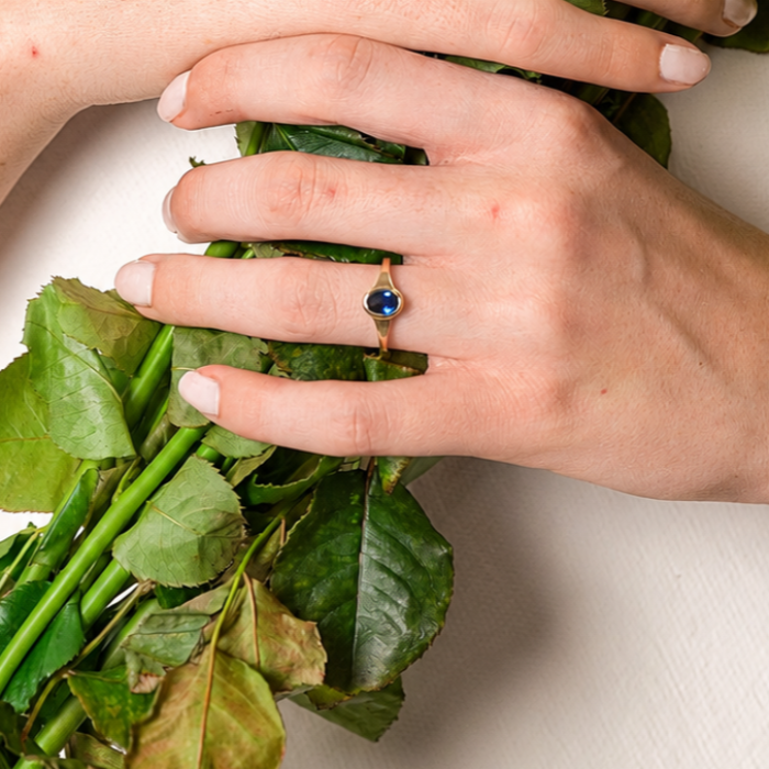 The Roselia - Pink Sapphire Engagement Ring